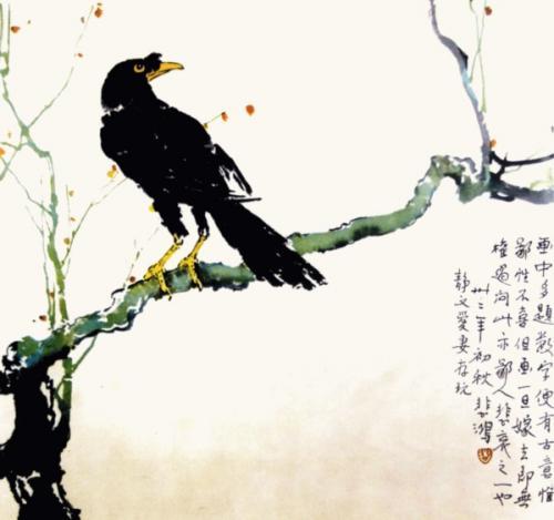 和徐悲鸿同一时期的画家,画家徐悲鸿代表作品