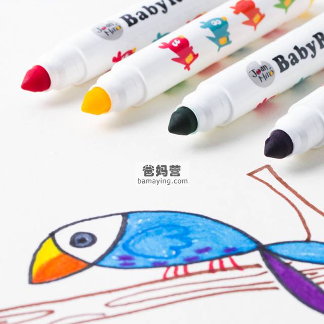 防缩头水彩笔套装,防缩头的水彩笔