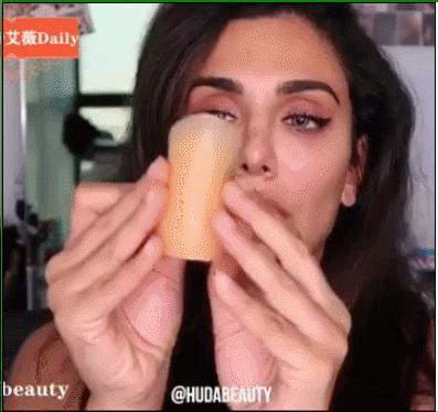 适合上隔离和粉底液的粉扑,nubra底妆测评