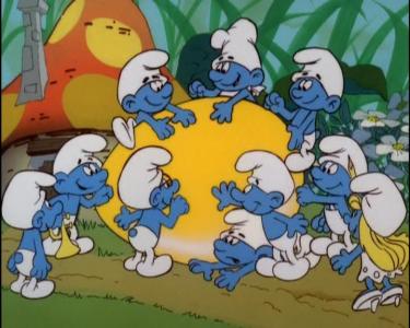 海蓝色小精灵,蓝色梦幻小精灵