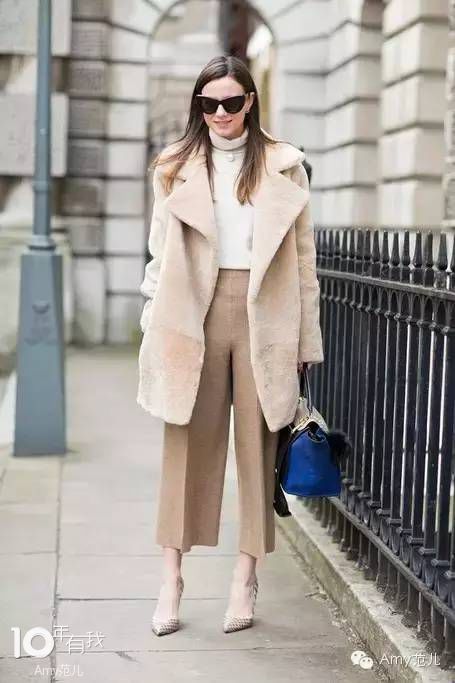 终于把“身长腿短”给破了,高腰和裤长是最好的解药!