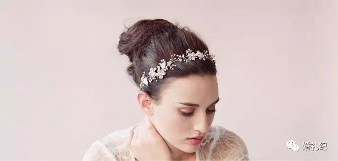 新娘皇冠发型推荐,韩式皇冠新娘发箍推荐