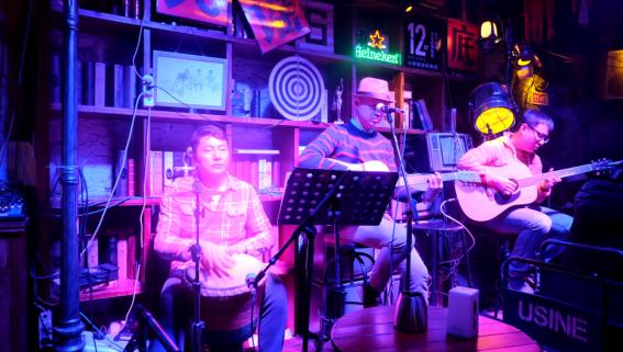 株洲文艺街晚上,株洲听民谣的地方