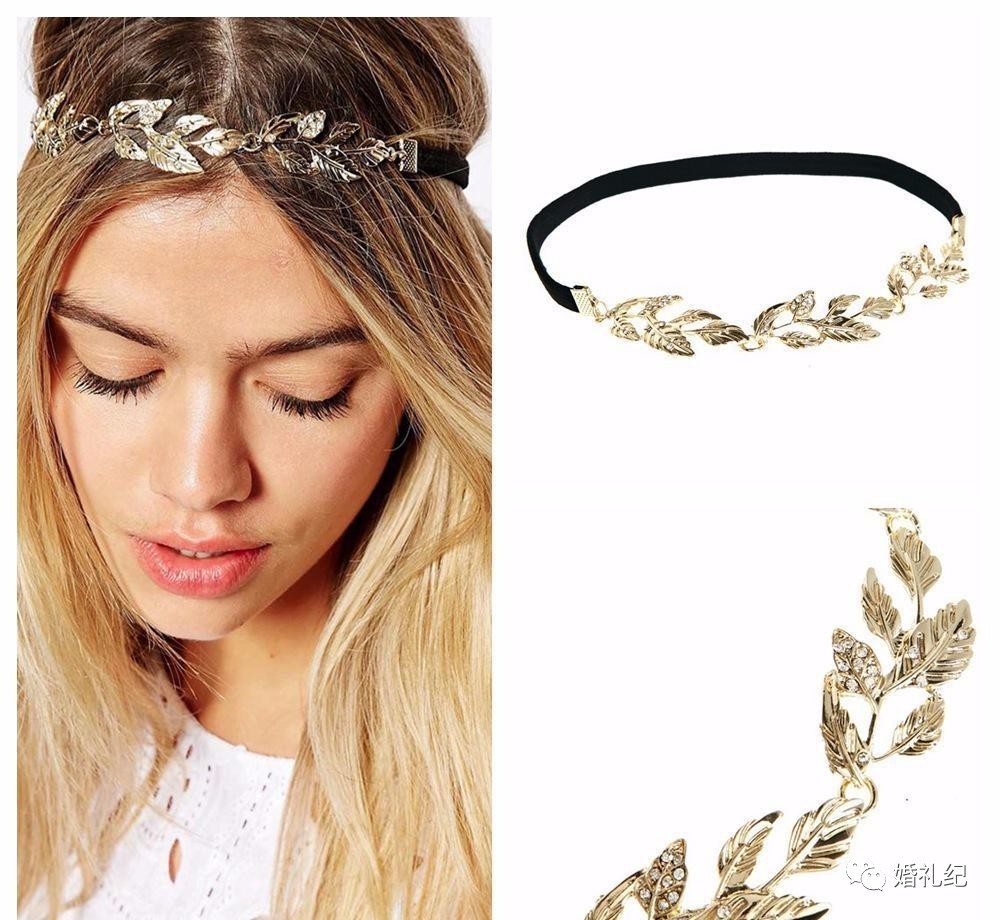 韩式皇冠新娘发箍推荐 (新娘波浪形发箍)