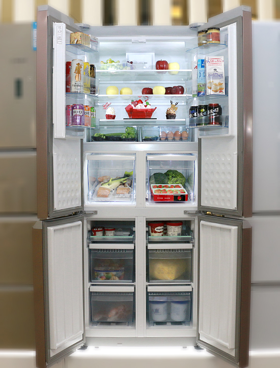 零度保鲜多门冰箱博世,博世风冷变频十字门冰箱