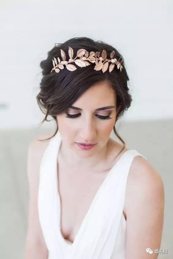 韩式皇冠新娘发箍推荐 (新娘波浪形发箍)