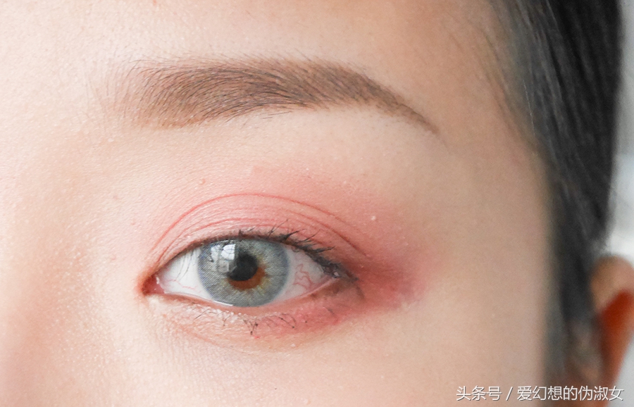 简单又好上手的眼影,单色眼影推荐画法日常