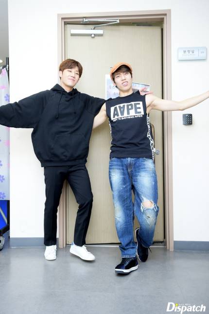 「Infinite」「分享」170113这能量,要给你的吗?”圣圭X东雨音乐剧Talk