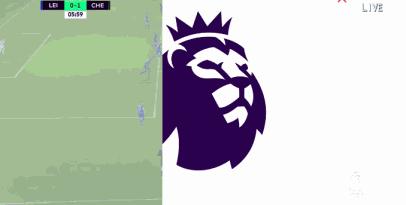 半场阿森纳0-1布莱顿韦伯斯特破门,切尔西4-2莱斯特城集锦