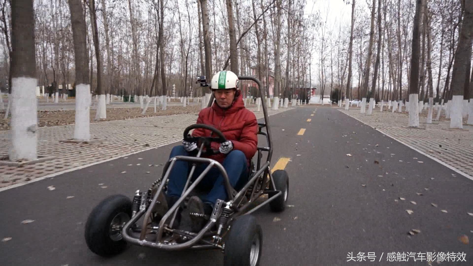 diy便携越野卡丁车制作,diy越野双座卡丁车