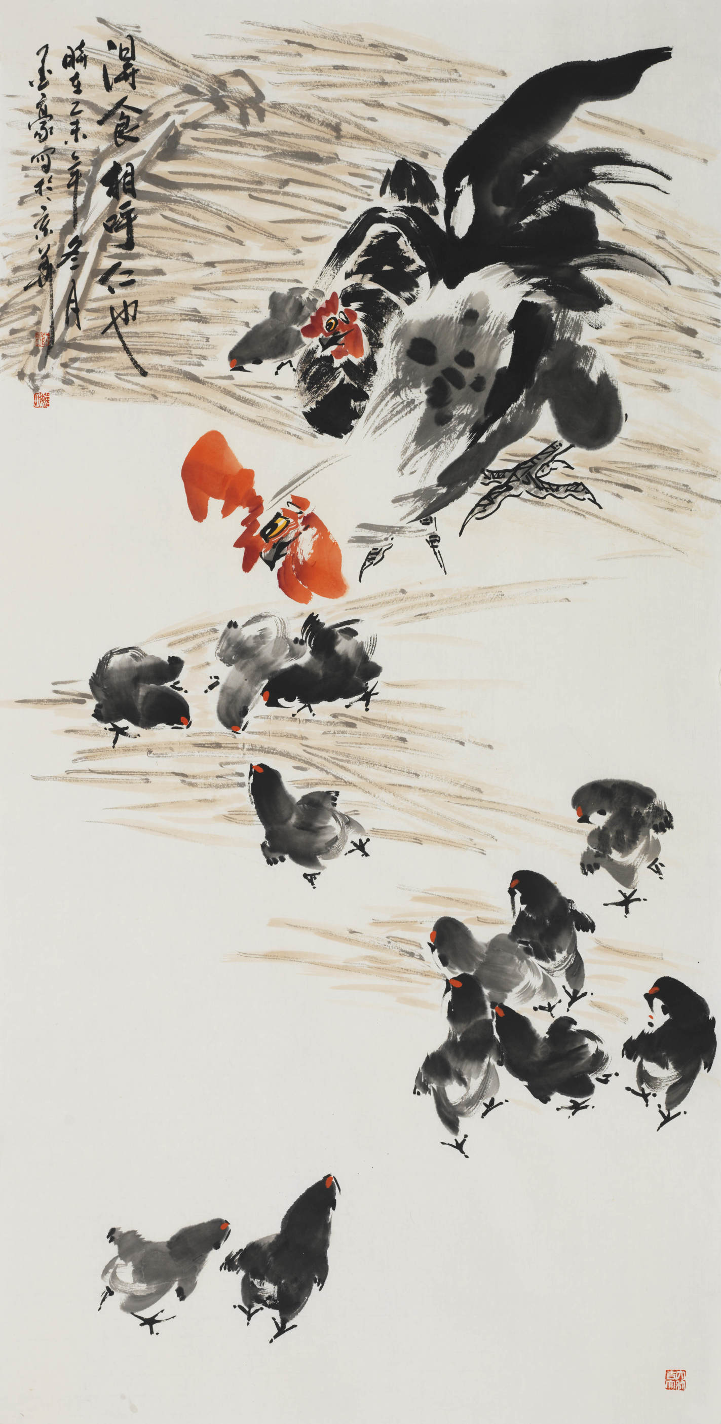 墨豪画鸡最好的画法,墨豪画鸡最新视频