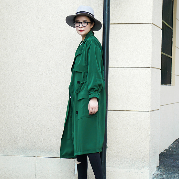 气质英伦风风衣,优雅英伦风风衣