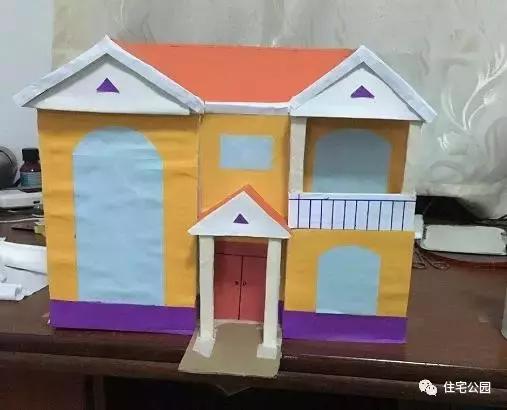 迷你小房子diy模型别墅,民间高手盖别墅