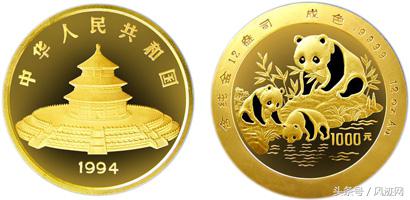 1982-2017熊猫金币大全套市场价值,熊猫金币40周年纪念章回收