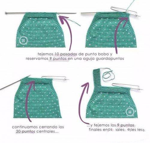 最简单的宝宝毛衣织法,宝宝爬爬服连体毛衣编织教程80码