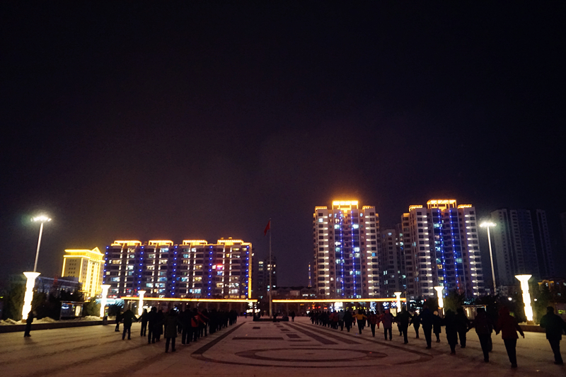 穿越内蒙古大草原雪景,来内蒙古大草原看雪