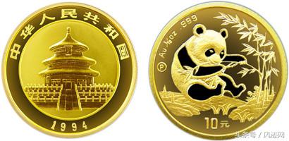 1982-2017熊猫金币大全套市场价值,熊猫金币40周年纪念章回收