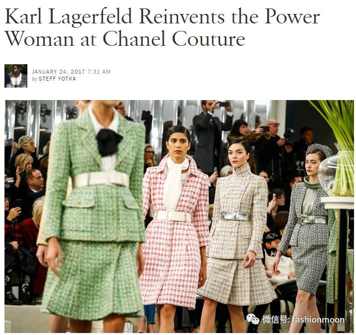 chanel2017春夏系列高定时装秀,chanel2017春夏高级定制流行发布