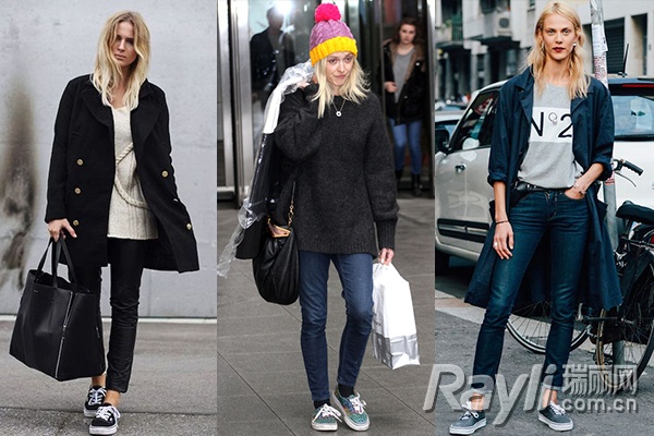 关晓彤马丁靴搭配,关晓彤美体裤老爹鞋穿搭