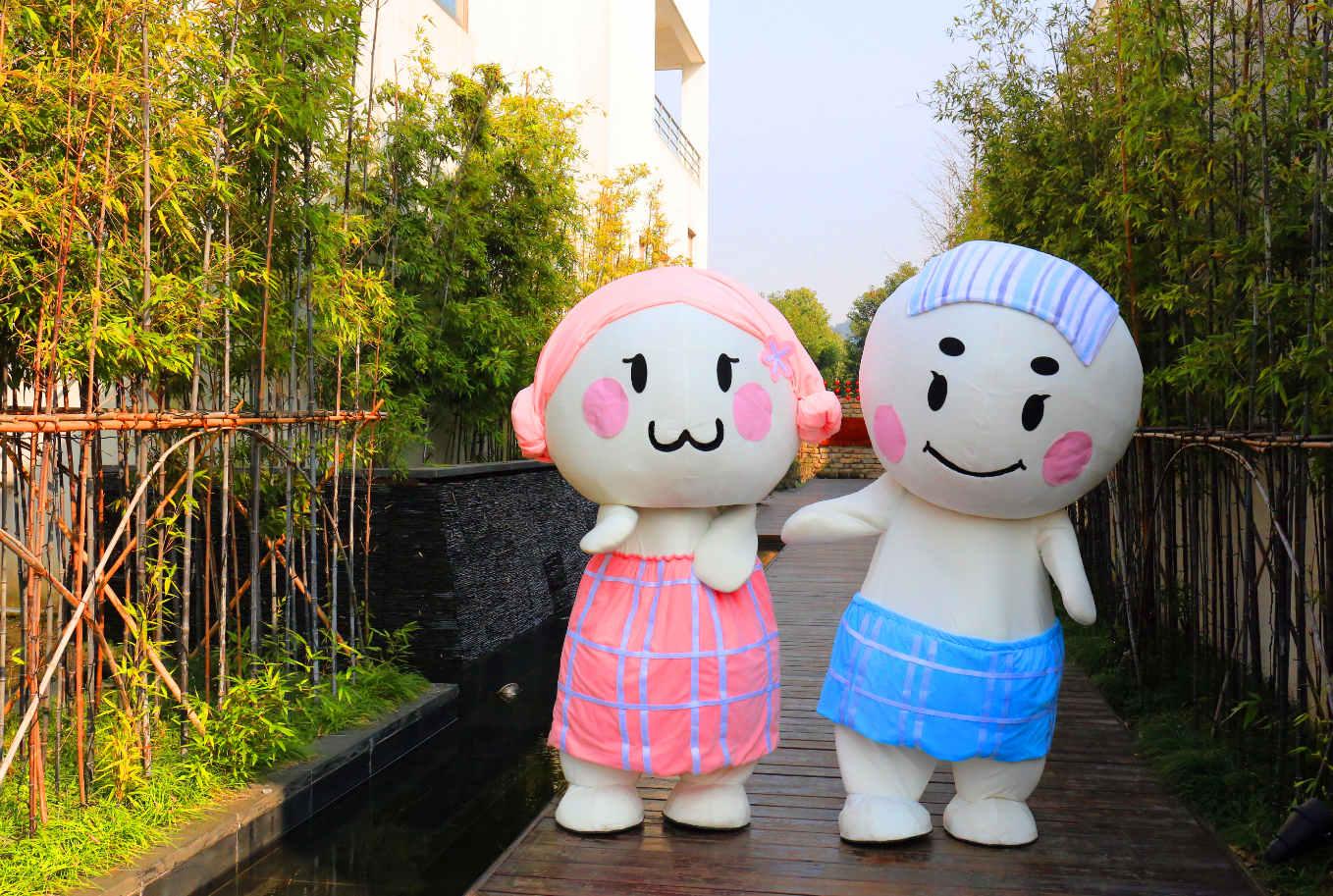 大脸汤团发布萌趣温泉攻略，江苏省旅游局温泉嘉年华收官！