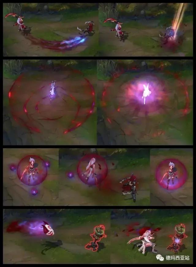 lol猩红皮肤,lol烬腥红之月皮肤