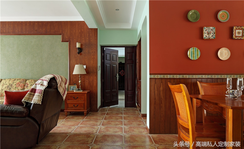 美式装修风格全屋效果图石家庄市,装修设计小户型80平两室石家庄