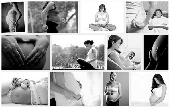 手把手教你孕期美照,孕妇照整个孕期自拍教程