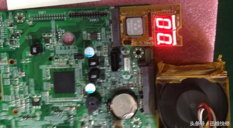 银行柜台办公工控一体机电脑，由通电断电到不开机多灾多难维修篇