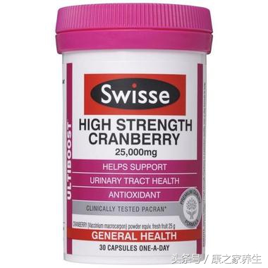澳洲swisse蔓越莓膳食纤维,澳洲healthcare蔓越莓