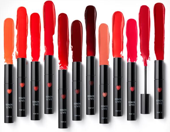 爱茉莉爱心唇釉9号,爱茉莉唇釉6号老款