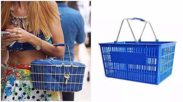 看了他家的包我可能买了个假菜篮