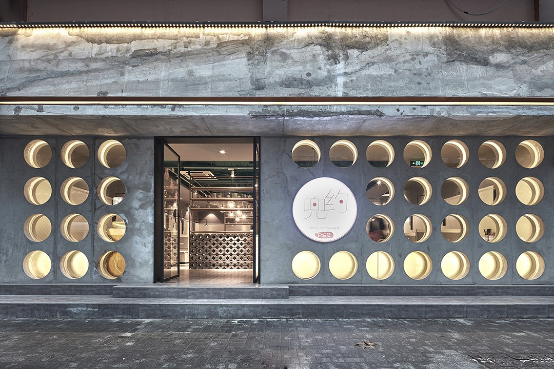 最新餐饮店面室内设计效果图欣赏,餐饮门面设计装修效果图