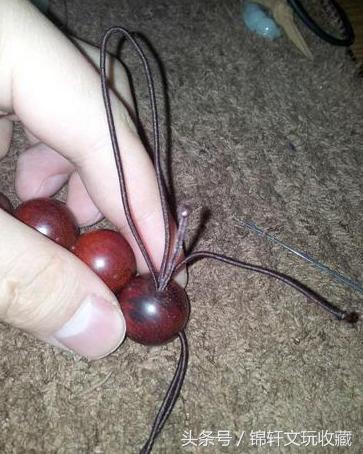 小叶紫檀手串怎么穿绳视频,手串绳断了有啥预示
