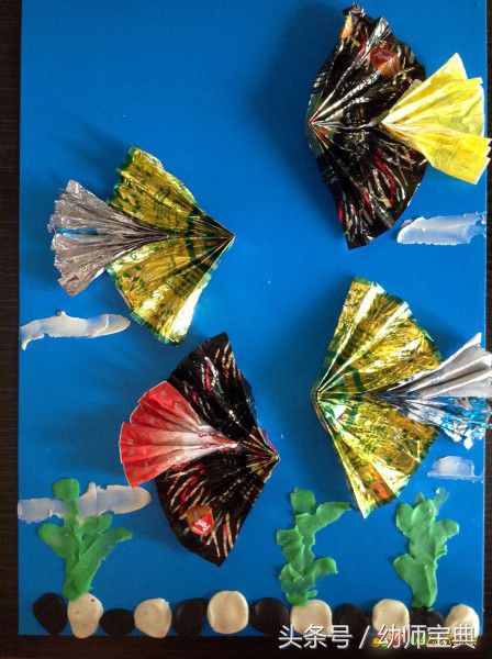 过年糖纸手工,幼儿园糖纸手工制作