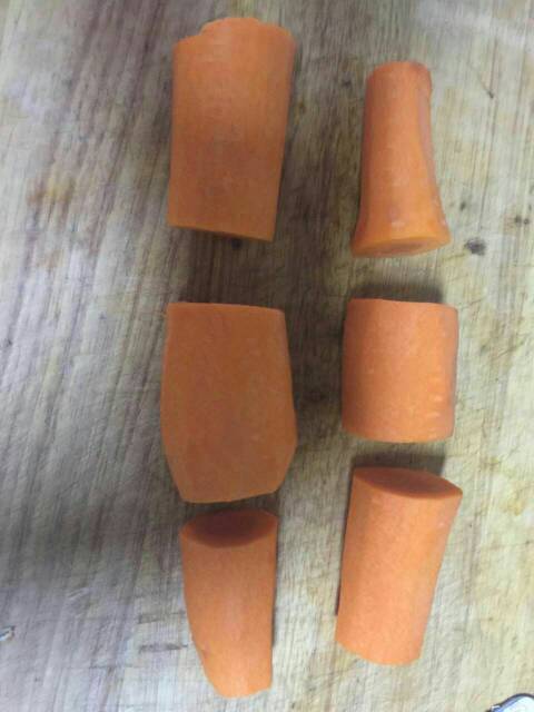 自制狗狗胡萝卜肉球小零食 (自制狗狗零食鸡胸肉萝卜棒)