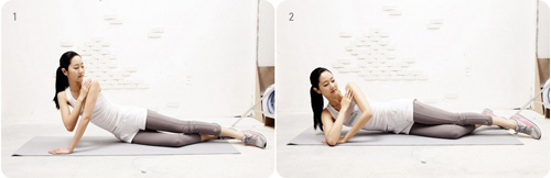 瘦肚子瘦手臂减肥操,韩国瘦身操躺着瘦腿