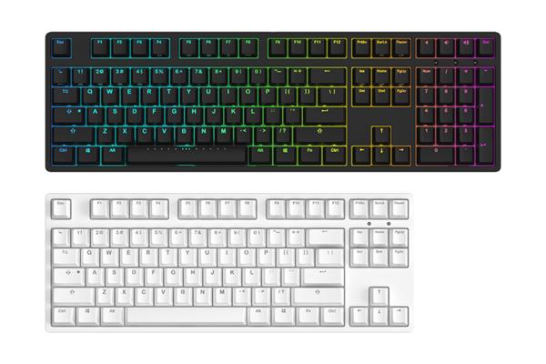 ikbc机械键盘c104黑轴,ikbc跟樱桃机械键盘的区别