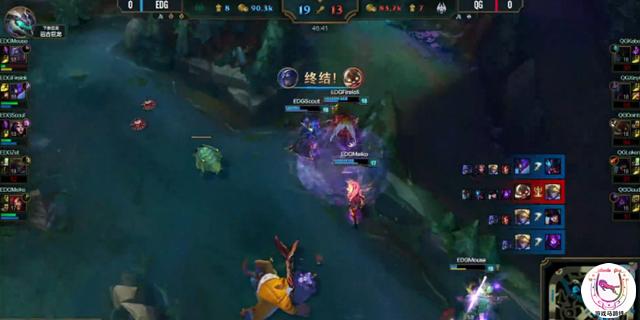 EDG对战QG：Mouse慎自带嘲讽成关键先生！
