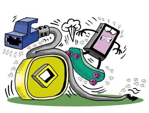 双通手机实测,为什么双卡可以用电信卡上网