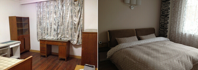 70平方三室一厅宜家风格,宜家旧房改造小户型