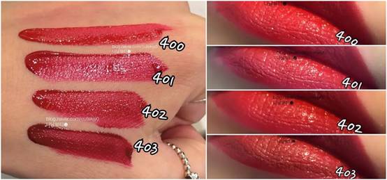 阿玛尼小胖丁哑光400试色,阿玛尼小胖丁试色大全