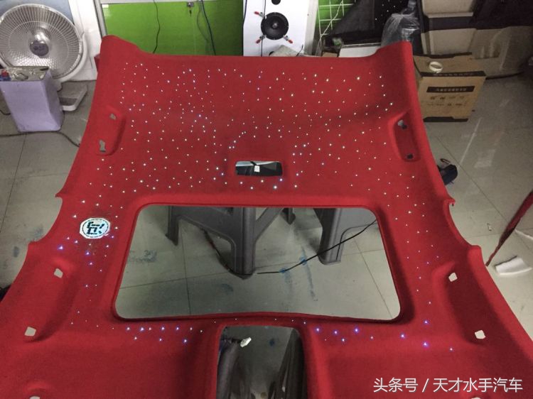 马自达阿特兹改装星空顶,马自达阿特兹改装铂钢灰