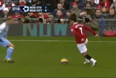 c罗和梅西过人,足球技巧教你像c罗一样过人