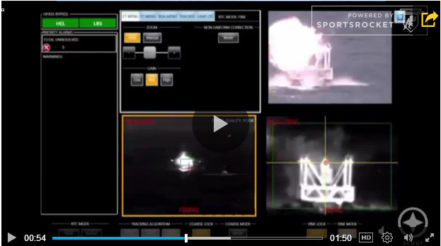 美舰发射导弹攻击视频,美国航母激光武器最大功率