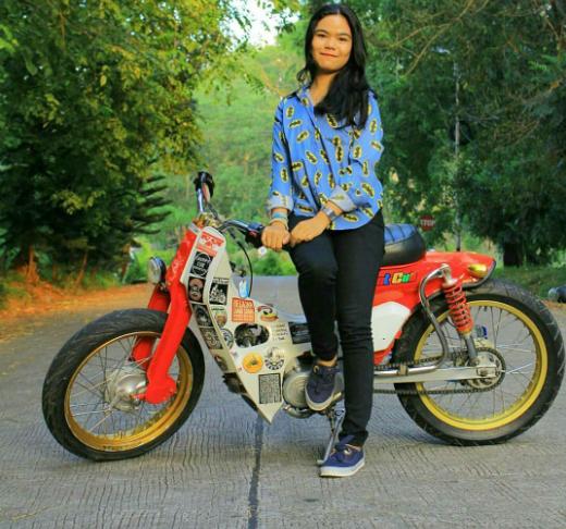 本田复古幼兽cub110改装,日本本田幼兽crosscub改装