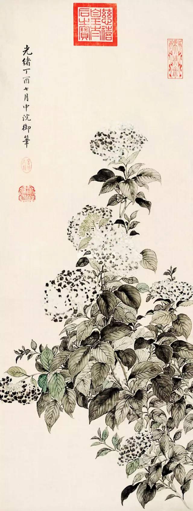 慈禧太后传世书画作品赏析，或为代笔！