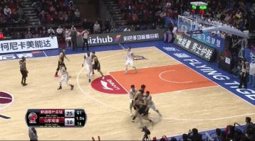 闪电体育鲁能,山东男篮大胜北京录像