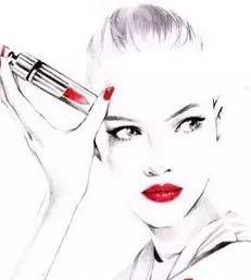 口红创意海报设计 (口红创意妆照片)