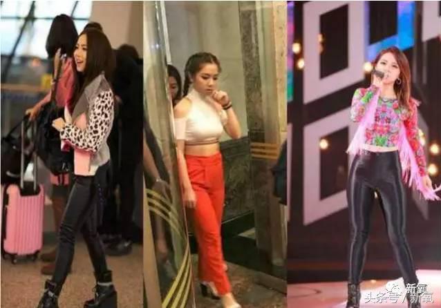 邓紫棋皮裤和别的女星对比,邓紫棋皮裤大盘点