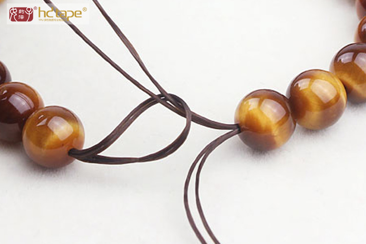 潮流手链怎么做无胶水,水晶线手链的制作方法